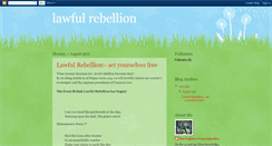 Desktop Screenshot of lawfulrebel.blogspot.com