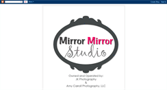 Desktop Screenshot of mirrormirrorstudios.blogspot.com