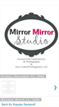 Mobile Screenshot of mirrormirrorstudios.blogspot.com