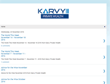 Tablet Screenshot of karvywealth.blogspot.com