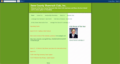 Desktop Screenshot of danecountyshamrockclub.blogspot.com