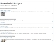 Tablet Screenshot of homeschooledhooligans.blogspot.com
