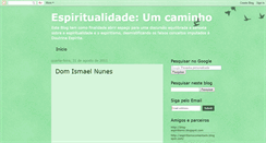 Desktop Screenshot of espiritualidadeumcaminho.blogspot.com