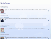 Tablet Screenshot of beritsbalsam.blogspot.com