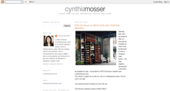 Desktop Screenshot of cynthiamosser.blogspot.com