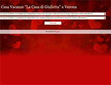 Tablet Screenshot of lacasadigiulietta.blogspot.com