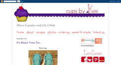 Desktop Screenshot of cupsbykim.blogspot.com