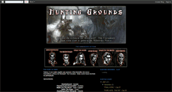 Desktop Screenshot of huntingrounds.blogspot.com