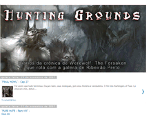 Tablet Screenshot of huntingrounds.blogspot.com