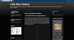 Desktop Screenshot of littlewarsgallery.blogspot.com
