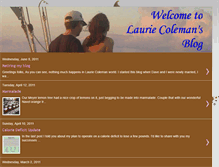 Tablet Screenshot of lauriecoleman.blogspot.com