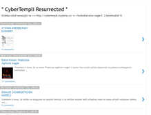 Tablet Screenshot of cybertempli.blogspot.com