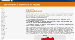 Desktop Screenshot of morrismaterials.blogspot.com