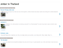 Tablet Screenshot of amberinthai.blogspot.com