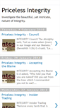 Mobile Screenshot of priceless-integrity.blogspot.com
