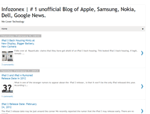 Tablet Screenshot of infozonex.blogspot.com