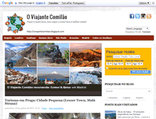 Tablet Screenshot of oviajantecomilao.blogspot.com