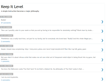 Tablet Screenshot of keepitlevel.blogspot.com
