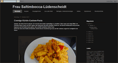 Desktop Screenshot of frausaltimbocca-luedenscheidt.blogspot.com