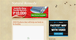 Desktop Screenshot of natural-remedy-info.blogspot.com