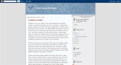 Desktop Screenshot of antisecuritymom.blogspot.com