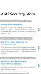 Mobile Screenshot of antisecuritymom.blogspot.com