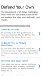 Mobile Screenshot of defendyourown.blogspot.com
