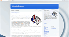 Desktop Screenshot of mundopoquer.blogspot.com