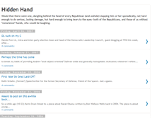 Tablet Screenshot of hiddenhand.blogspot.com