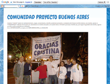 Tablet Screenshot of comunidadproyectobsas.blogspot.com