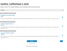 Tablet Screenshot of hasrulsatriatama.blogspot.com