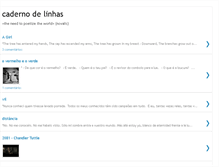 Tablet Screenshot of caderno-de-linhas.blogspot.com