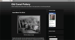 Desktop Screenshot of madpotter-oldcanalpottery.blogspot.com