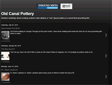 Tablet Screenshot of madpotter-oldcanalpottery.blogspot.com