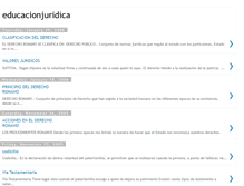 Tablet Screenshot of edujuridica.blogspot.com