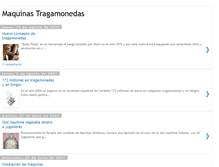 Tablet Screenshot of maquinas-tragamonedas.blogspot.com