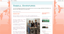 Desktop Screenshot of angeliladventures.blogspot.com