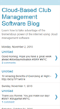Mobile Screenshot of healthclubsoftware.blogspot.com