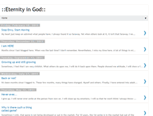 Tablet Screenshot of eternityingod.blogspot.com