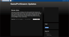 Desktop Screenshot of gpvupdates.blogspot.com