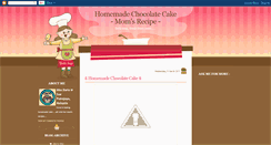 Desktop Screenshot of homemade-chocolatecake.blogspot.com