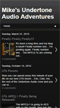 Mobile Screenshot of mikesundertoneaudioadventures.blogspot.com