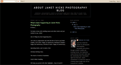 Desktop Screenshot of janethicksphotography.blogspot.com