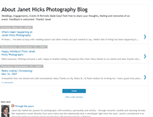 Tablet Screenshot of janethicksphotography.blogspot.com