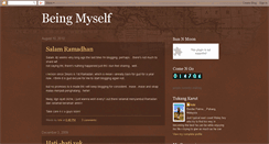 Desktop Screenshot of ichi-beingmyself.blogspot.com