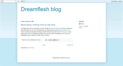 Desktop Screenshot of dreamflesh.blogspot.com