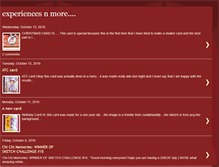 Tablet Screenshot of experiencesnmore.blogspot.com