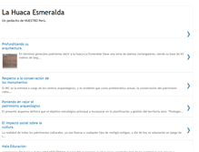 Tablet Screenshot of conocelahuacaesmeralda.blogspot.com