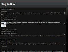 Tablet Screenshot of blogdodual.blogspot.com
