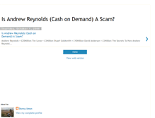 Tablet Screenshot of andrewreynoldsscam.blogspot.com